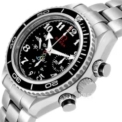 Seamaster Planet Ocean Chrono Svart/Stål Ø37.5 mm