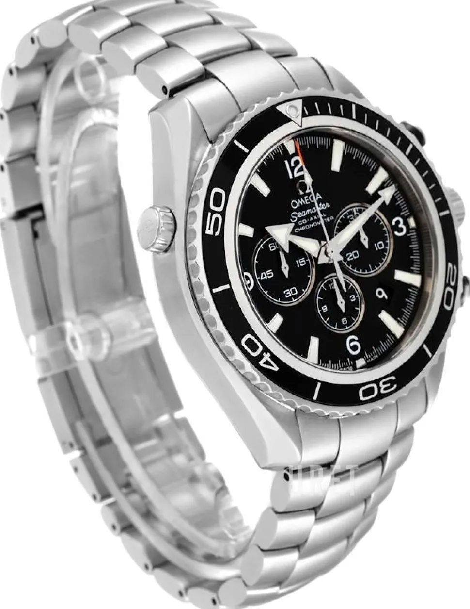 Seamaster Planet Ocean Chrono Svart/Stål Ø45.5 mm