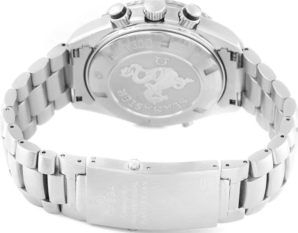 Seamaster Planet Ocean Chrono Svart/Stål Ø45.5 mm