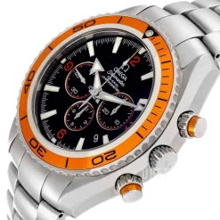 Seamaster Planet Ocean Chrono Svart/Stål Ø45.5 mm