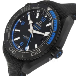 Seamaster Planet Ocean 600M Svart/Gummi Ø45.5 mm