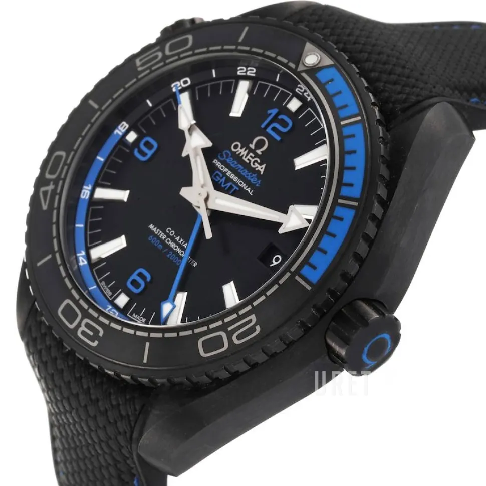 Seamaster Planet Ocean 600M Svart/Gummi Ø45.5 mm