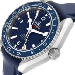 Seamaster Planet Ocean 600m Co-Axial GMT 43.5mm Blå/Gummi Ø43.5 mm