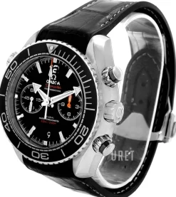 Seamaster Planet Ocean 600M Svart/Gummi Ø45.5 mm