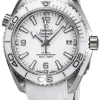 Seamaster Planet Ocean 600M Vit/Gummi Ø39.5 mm