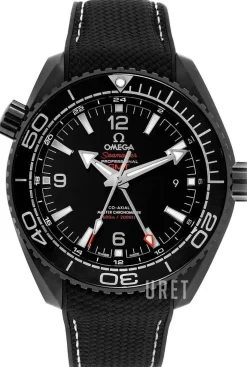 Seamaster Planet Ocean 600M Grå/Gummi Ø45.5 mm