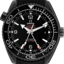 Seamaster Planet Ocean 600M Grå/Gummi Ø45.5 mm