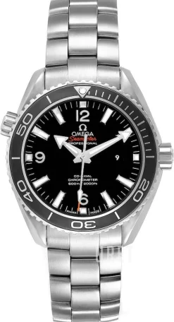 Seamaster Planet Ocean 600m Co-Axial 37.5mm Svart/Stål Ø37.5 mm