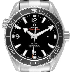 Seamaster Planet Ocean 600m Co-Axial 37.5mm Svart/Stål Ø37.5 mm