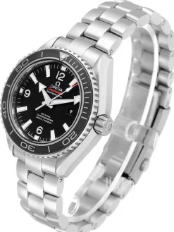 Seamaster Planet Ocean 600m Co-Axial 37.5mm Svart/Stål Ø37.5 mm