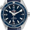 Seamaster Planet Ocean 600m Co-Axial 42mm Blå/Läder Ø42 mm