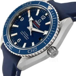 Seamaster Planet Ocean 600m Co-Axial 42mm Blå/Läder Ø42 mm