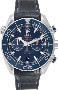 Seamaster Planet Ocean 600M Blå/Gummi Ø45.5 mm