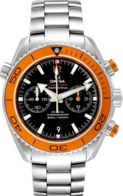 Seamaster Planet Ocean 600m Co-Axial Chronograph 45.5mm Svart/Stål Ø45.5 mm