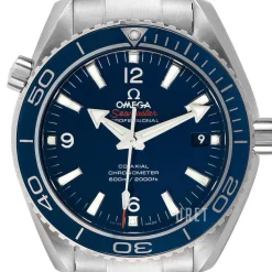 Seamaster Planet Ocean 600m Co-Axial 42mm Blå/Titan Ø42 mm