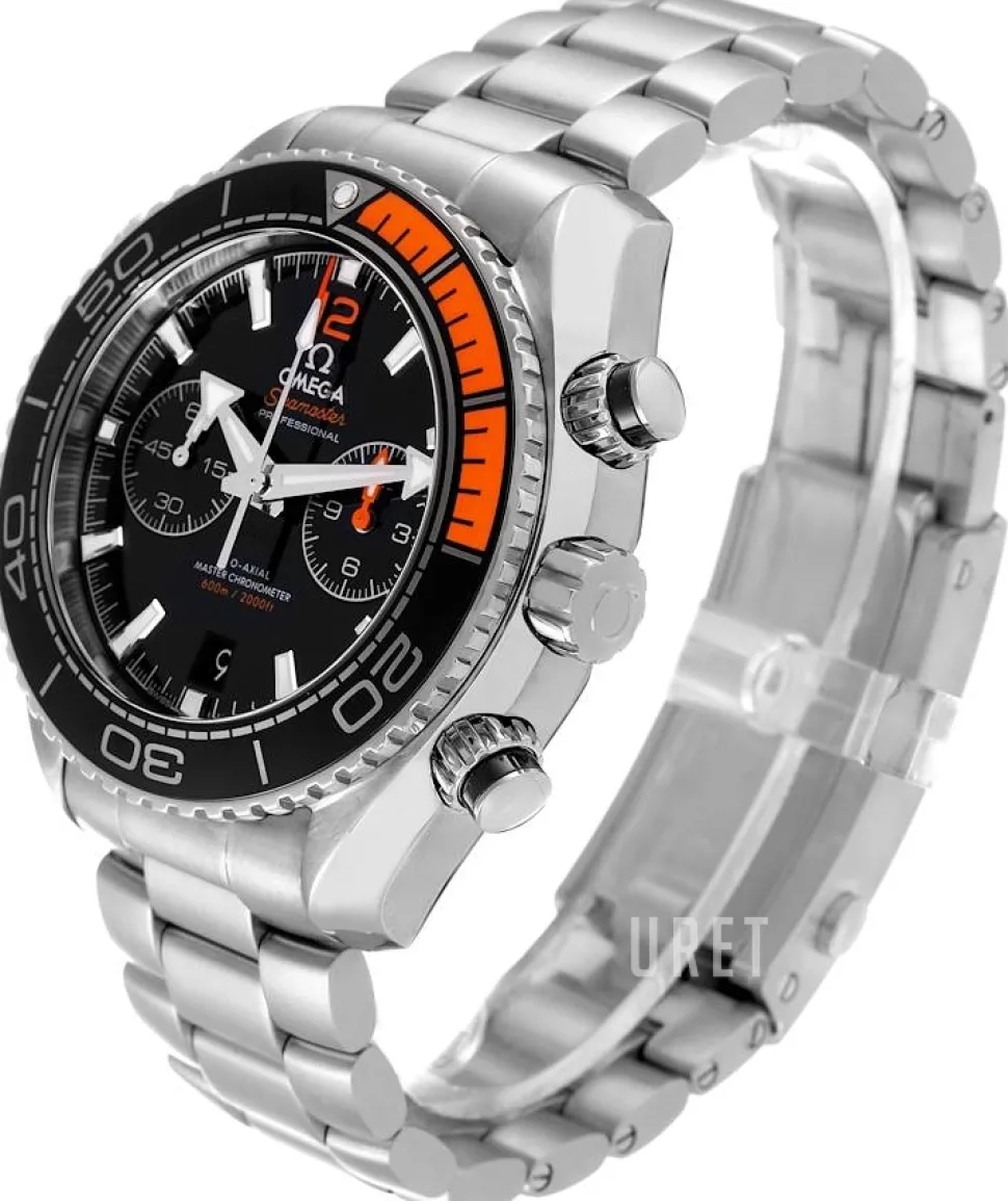 Seamaster Planet Ocean 600M Svart/Stål Ø45.5 mm