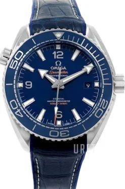Seamaster Planet Ocean 600M Blå/Gummi Ø43.5 mm