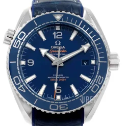 Seamaster Planet Ocean 600M Blå/Gummi Ø43.5 mm