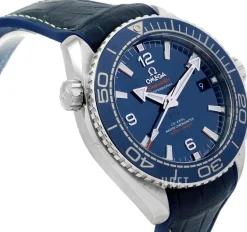Seamaster Planet Ocean 600M Blå/Gummi Ø43.5 mm