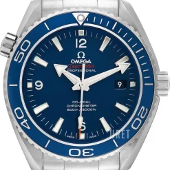 Seamaster Planet Ocean 600m Co-Axial 45.5mm Blå/Titan Ø45.5 mm