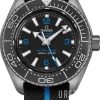 Seamaster Planet Ocean 6000M Grå/Textil Ø45.5 mm
