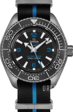 Seamaster Planet Ocean 6000M Grå/Textil Ø45.5 mm