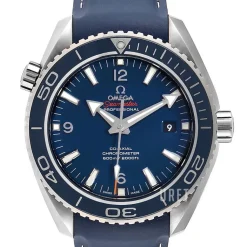 Seamaster Planet Ocean 600m Co-Axial 45.5mm Blå/Gummi Ø45.5 mm