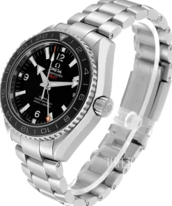 Seamaster Planet Ocean 600m Co-Axial GMT 43.5mm Svart/Stål Ø43.5 mm