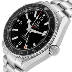 Seamaster Planet Ocean 600m Co-Axial GMT 43.5mm Svart/Stål Ø43.5 mm