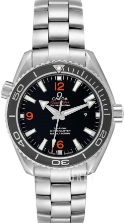 Seamaster Planet Ocean 600m Co-Axial 37.5mm Svart/Stål Ø37.5 mm