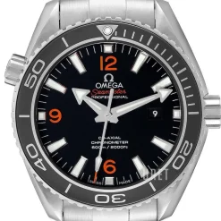 Seamaster Planet Ocean 600m Co-Axial 37.5mm Svart/Stål Ø37.5 mm