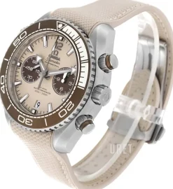 Seamaster Planet Ocean 600m Beige/Gummi Ø45.5 mm