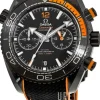 Seamaster Planet Ocean 600M Svart/Gummi Ø45.5 mm