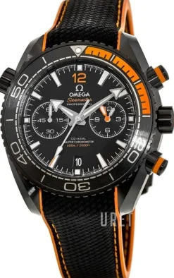 Seamaster Planet Ocean 600M Svart/Gummi Ø45.5 mm