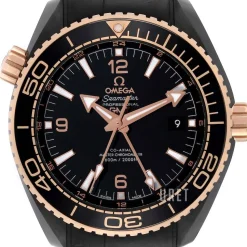 Seamaster Planet Ocean 600M Svart/Gummi Ø45.5 mm