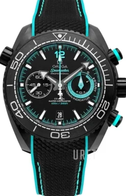 Seamaster Planet Ocean 600m Svart/Gummi Ø45.5 mm