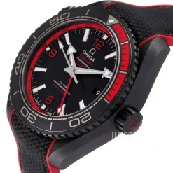 Seamaster Planet Ocean 600M Svart/Gummi Ø45.5 mm