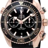 Seamaster Planet Ocean 600M Svart/Gummi Ø45.5 mm