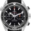Seamaster Planet Ocean 600m Co-Axial Chronograph 45.5mm Svart/Gummi Ø45.5 mm