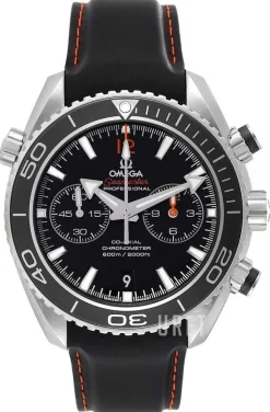 Seamaster Planet Ocean 600m Co-Axial Chronograph 45.5mm Svart/Gummi Ø45.5 mm
