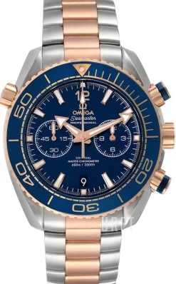 Seamaster Planet Ocean 600M Blå/18 karat roséguld Ø45.5 mm