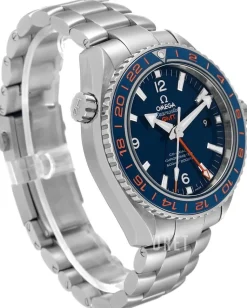 Seamaster Planet Ocean 600m Co-Axial GMT 43.5mm Blå/Stål Ø43.5 mm