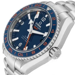 Seamaster Planet Ocean 600m Co-Axial GMT 43.5mm Blå/Stål Ø43.5 mm