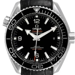 Seamaster Planet Ocean 600M Svart/Gummi Ø43.5 mm