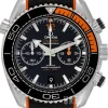 Seamaster Planet Ocean 600M Svart/Gummi Ø45.5 mm