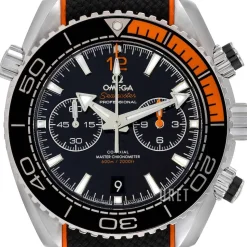 Seamaster Planet Ocean 600M Svart/Gummi Ø45.5 mm