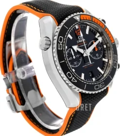 Seamaster Planet Ocean 600M Svart/Gummi Ø45.5 mm