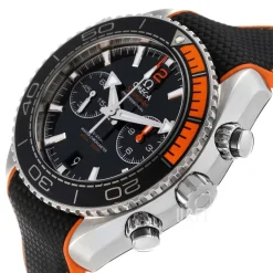 Seamaster Planet Ocean 600M Svart/Gummi Ø45.5 mm