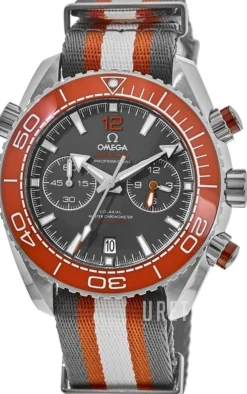 Seamaster Planet Ocean 600M Grå/Textil Ø45.5 mm