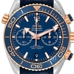Seamaster Planet Ocean 600M Blå/Gummi Ø45.5 mm